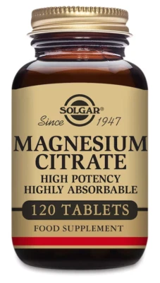 £14.10 • Buy Solgar Magnesium Citrate - 120 Tablets