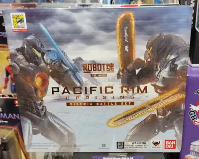 Bandai Sdcc 2018 Pacific Rim Siberia Battle Set 7  Figure Jaeger Authentic *us* • $179.99