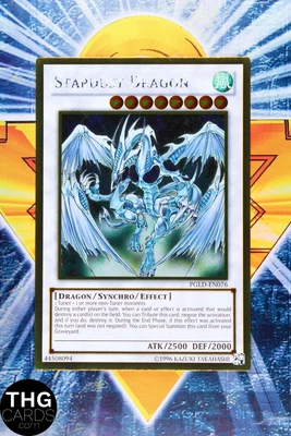 £9.99 • Buy Stardust Dragon PGLD-EN076 Gold Ultra Rare Yugioh Card