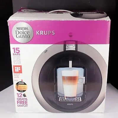 $119.01 • Buy Nescafe KRUPS Dolce Gusto KP500950 Circolo Espresso Coffee Machine Titanium NIOB