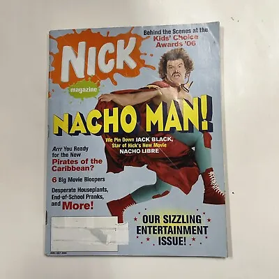 Nickelodeon Magazine June/July 2006 Nacho Man • $10