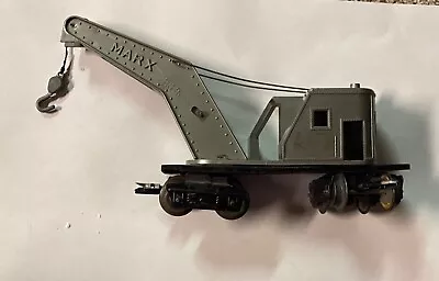 Marx 8 Wheeled Nyc Crane Car • $19.99