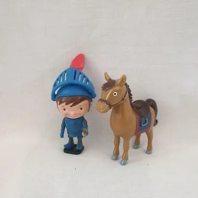 CBeebies Kids TV Mike The Knight & Galahad Horse Action Figures Toys • £6.11