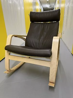 IKEA Rocking Chair - Frame And Cushion(believe It Is Poang But Check Photos) • £24.06