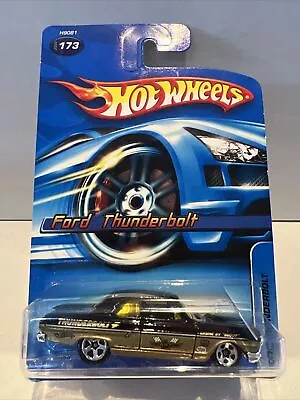 2005 Hot Wheels Collector #173 Ford Thunderbolt Black And Gold VHTF • $14.95