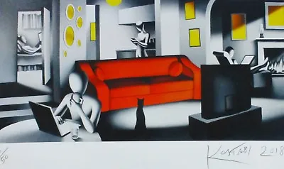 MARK KOSTABI  Quality Time  NUMBERED HAND SIGNED URBAN ART US ARTIST  • $398