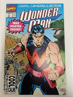 Wonder Man #1 With Poster (1991) NM • £9.99