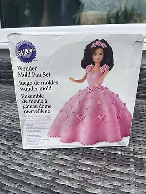 Barbie Size Birthday Cake Wilton Doll Wonder Mold Kit Bride Disney Princess • £22.99