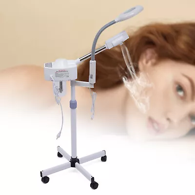 Hot 2in1 Facial Steamer Ozone 5X Magnifying Lamp Skin Care Salon Beauty Steamer • $81.70