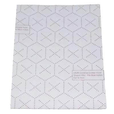 £4.99 • Buy Ariston Universal Cut To Size Cooker Hood Filters With Indicator
