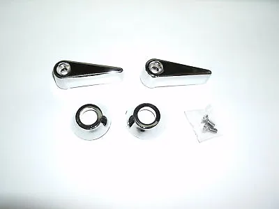 1968 1969 Ford Mustang Shelby Seat Chrome Latch Set • $34.99