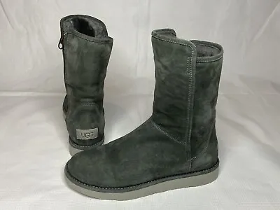 UGG ITALIAN LUXE Collection  Abree  Women's Boots Grey 7 • $49