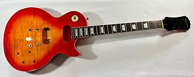 2001 Epiphone Les Paul Standard Husk Cherry Sunburst Body Neck Project • $239.95