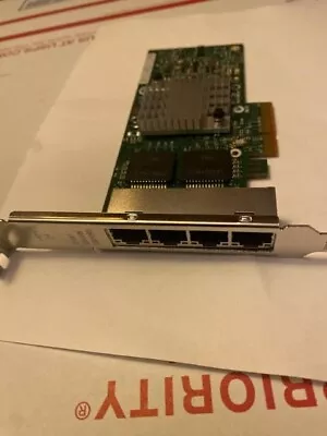 IBM Intel I340-T4 Quad Port 1GBPS PCIe X4  NIC Card  E84075-007 • $38