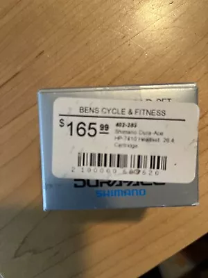 Shimano Dura Ace Headset 26.4 Mm Crown Race Alloy Model 7410 Sealed Bearings • $81