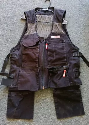 Craftsman 9 Pocket Work Tool Vest Mens Workwear Adjustable Used • $35