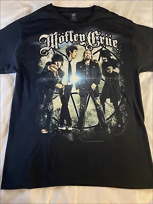Motley Crue Tour 2013 2 Sided Vintage Graphic 100% Cotton Shirt S-5XL 103255 • $27.99