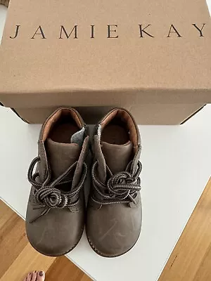 Jamie Kay Leather Boot Olive Eu23 Brand New Condition. Conversion Size 7 US • $20