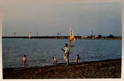 Vermilion Ohio Main Street Beach Historic District Windsurfing C1980's Postcard • $5.95