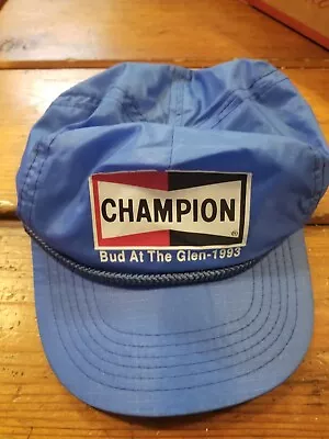 Champion Bud At The Glen 1993 Snapback Hat Vintage NASCAR Racing • $10.99