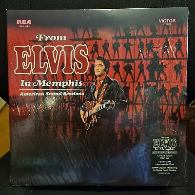 Elvis Presley 2LP FTD SEALED VINYL: From Elvis In Memphis • $106.50