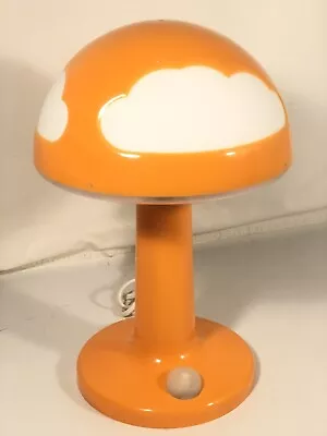 Ikea Skojig Orange Cloud Mushroom Lamp Display INTERNATIONAL CORD - NO PLUG Rare • $214.28