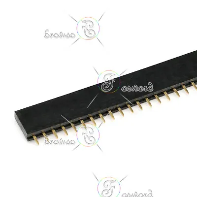 £1.74 • Buy Female/Male Header Pin Strip 2 2.54mm Single/Dual Row For Arduino Breadboard PCB