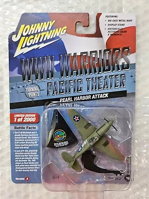 CURTISS P-40 WARHAWK PEARL HARBOR WWII Warriors Johnny Lightning R2 #4 VA • $17.85