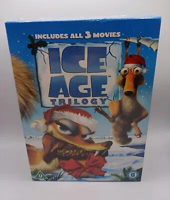 Ice Age Trilogy DVD Boxset All 3 Movies Animation NEW  • £7.99