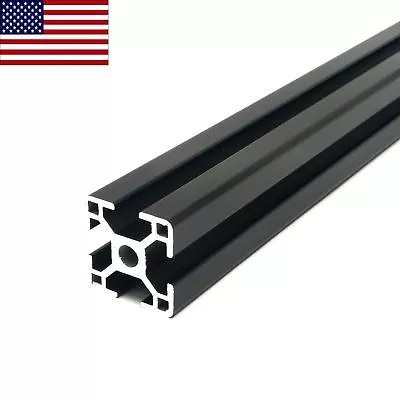 Black 3030 30mmx30mm Aluminum T-Slot Aluminum Extrusion - 300 Mm CNC 3D Printer • $12.45