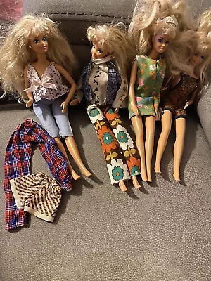 Lot Of Vintage Handmade Barbie Clothes And Hats. Dolls Not Included • $8