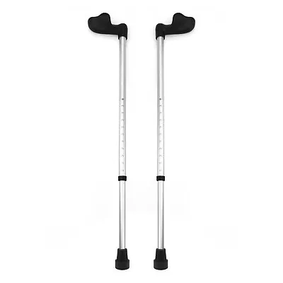 Ergonomic Fischer Handle Lightweight Height Adjustable Walking Stick • £11.95