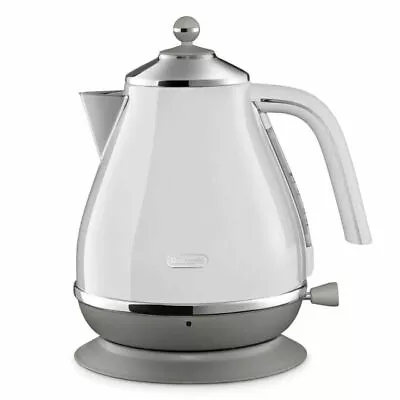 Delonghi KBOC2001W 2000W Icona Capital 1.7L Kettle – Sydney White • $158