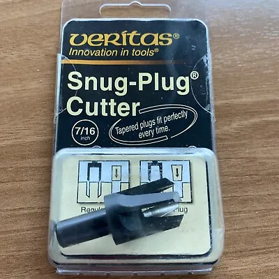 Veritas Imperial  Snug-Plug Cutter 7/16” 05J05.06 • $18.98