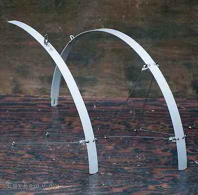 NOS Smart RoadBike FENDERS 700c 27  Wheel Vintage Fixie Cruiser Bicycle MudGuard • $49.49