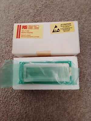 £15 • Buy RS 588-500 16x1 Dot Matrix Display