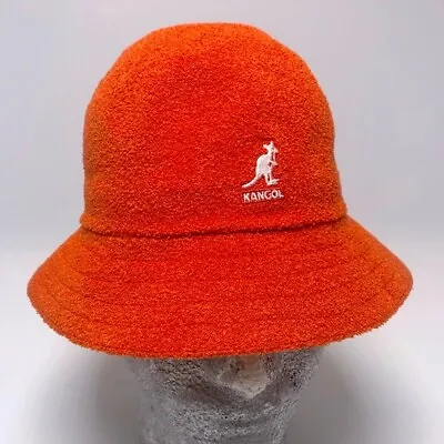 Men's Kangol Rust Orange Bermuda Casual Bucket Hat • $120