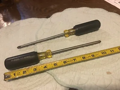 2pcs:  USA Vintage NOS  11  Long. Well Made Big: #3 Phillips Screwdrivers • $13.87