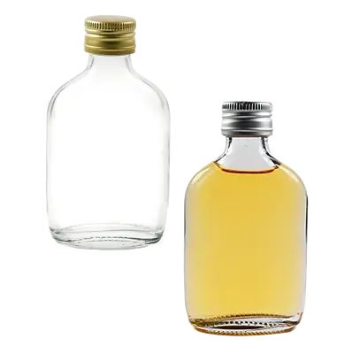 50ml Mini Glass Flask Bottles For Wedding Favours Zam Zam Water Caps Included • £19.95