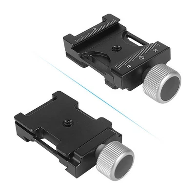 $16.79 • Buy Adjustable Quick Release Clamp Camera Tripod Mount Base For Arca Swiss Plate