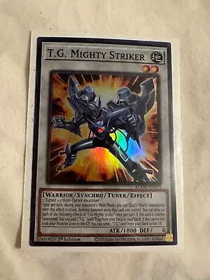 T.g. Mighty Striker-super Rare • $1.99
