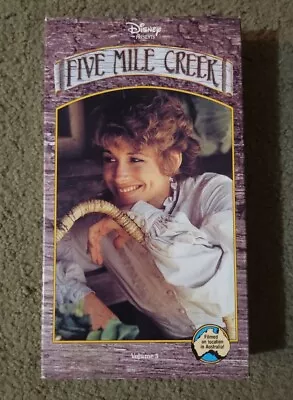 Vintage Five Mile Creek Volume 5 VHS 1984 Disney Clamshell Nicole Kidman • $4.99