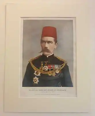 LEHEGIAN Major-General Lord Kitchener (1900 Military Portrait Chromolithograph) • £19.95
