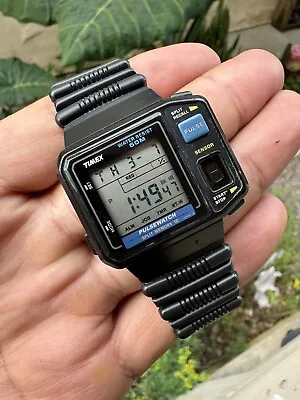 Timex Pulse Watch 81741 JP-100W Model 509 Pulse Checker ( Very Rare) 1987 • $199.99
