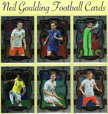 Panini SELECT SOCCER 2017-18 ☆ 'MEZZANINE' ☆ Football Cards #101 To #200 • £0.99