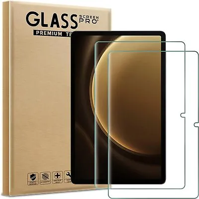 For Samsung Galaxy Tab S7 S8 S9/Plus /Ultra FE TAB A8 A9 Screen Protector Glass • £18.95