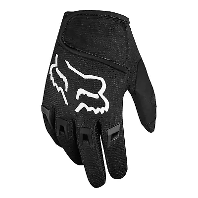 Fox Racing Dirtpaw Gloves Off-Road MX Motocross MTB Black KIDS Medium KM • $19.95