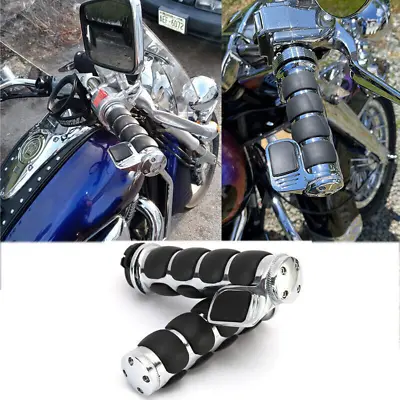 1  Hand Grips For Yamaha V Star 650 950 1100 1300 XVS Custom Classic • $38.07