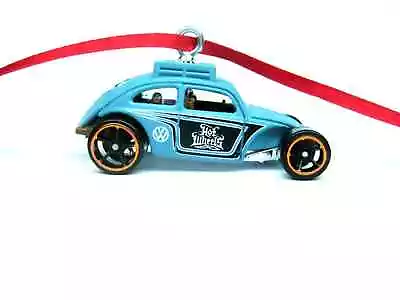 Custom VW Volkswagen Old School Rat Rod Beetle Baja Car Christmas Tree Ornament • $12.99