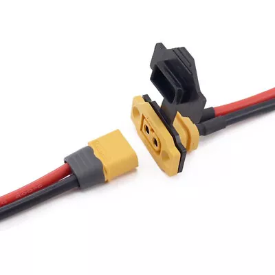 XT60E Female Plug Connector XT60H Male Bullet Plug XT60E-F With 12AWG 20cm Wire • $4.97